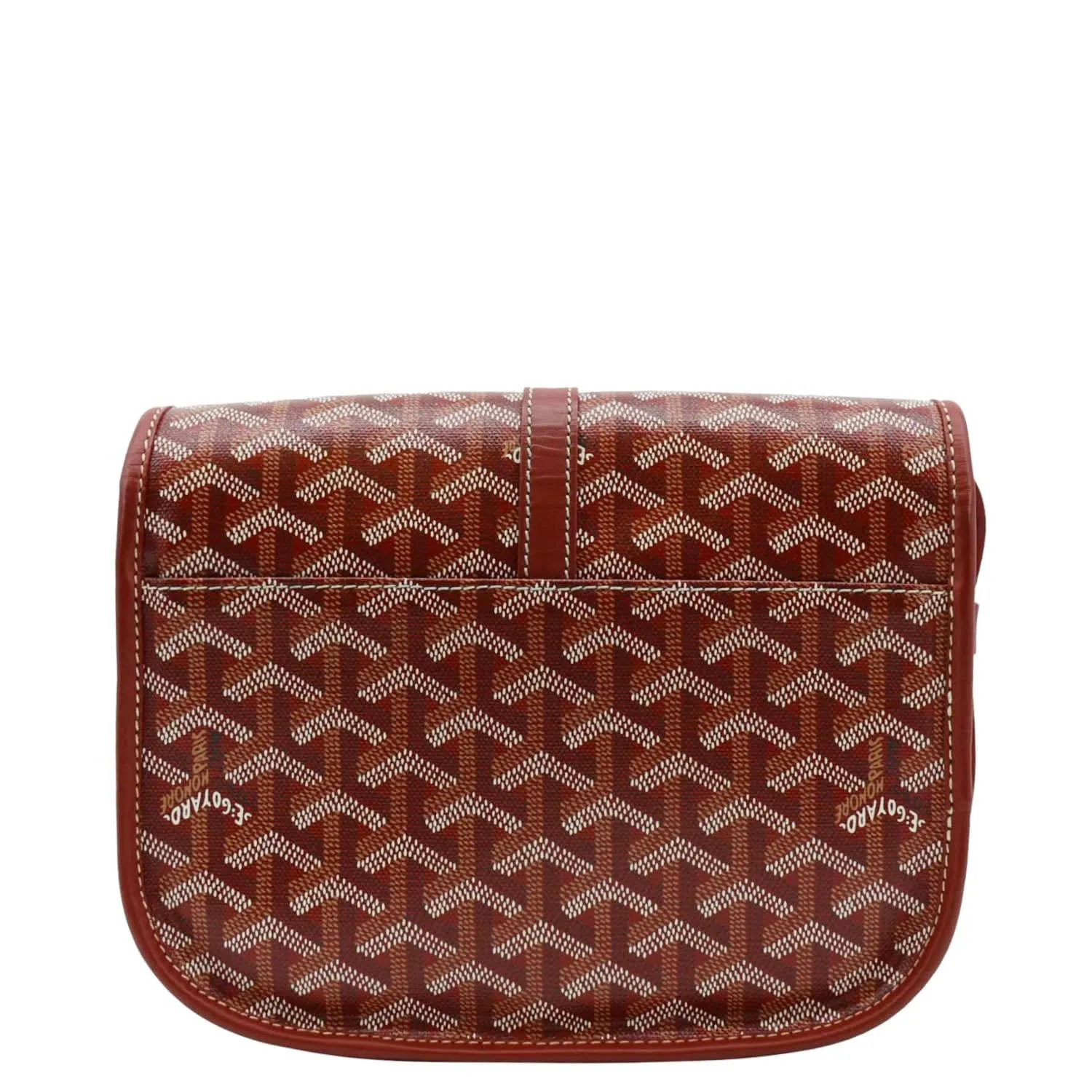 GOYARD Belvedere PM Canvas Messenger Bag Red