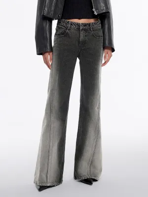 Gradient Bootcut Jeans