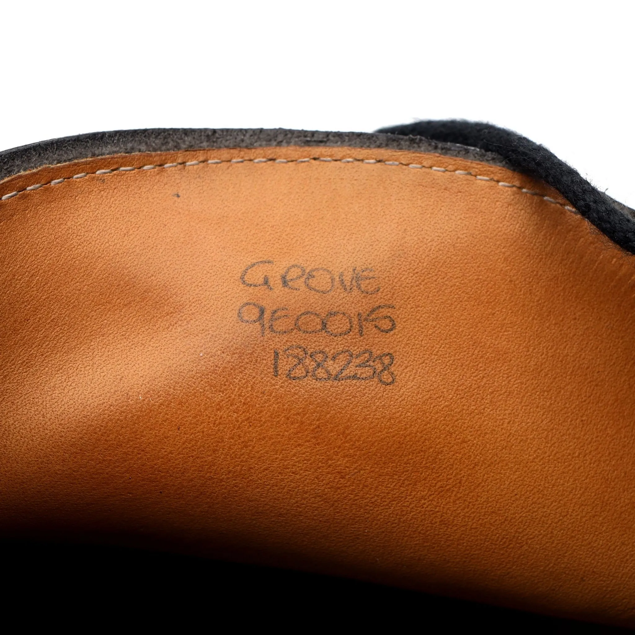 'Grove' Navy Blue Leather Chukka Boots UK 9 E