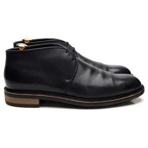 'Grove' Navy Blue Leather Chukka Boots UK 9 E