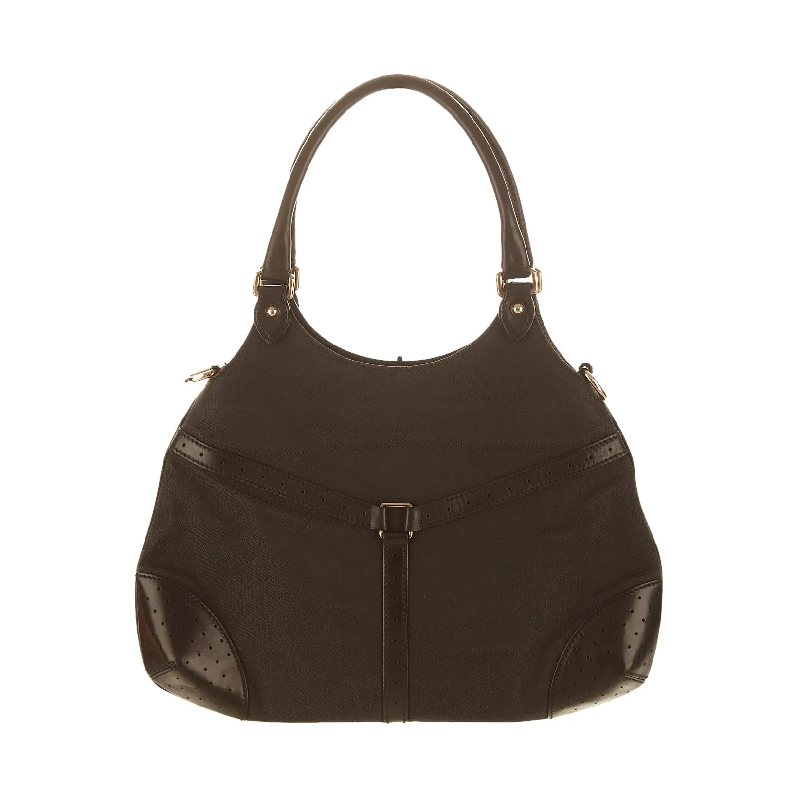 Gucci Black Interlocking Logo Shoulder Bag