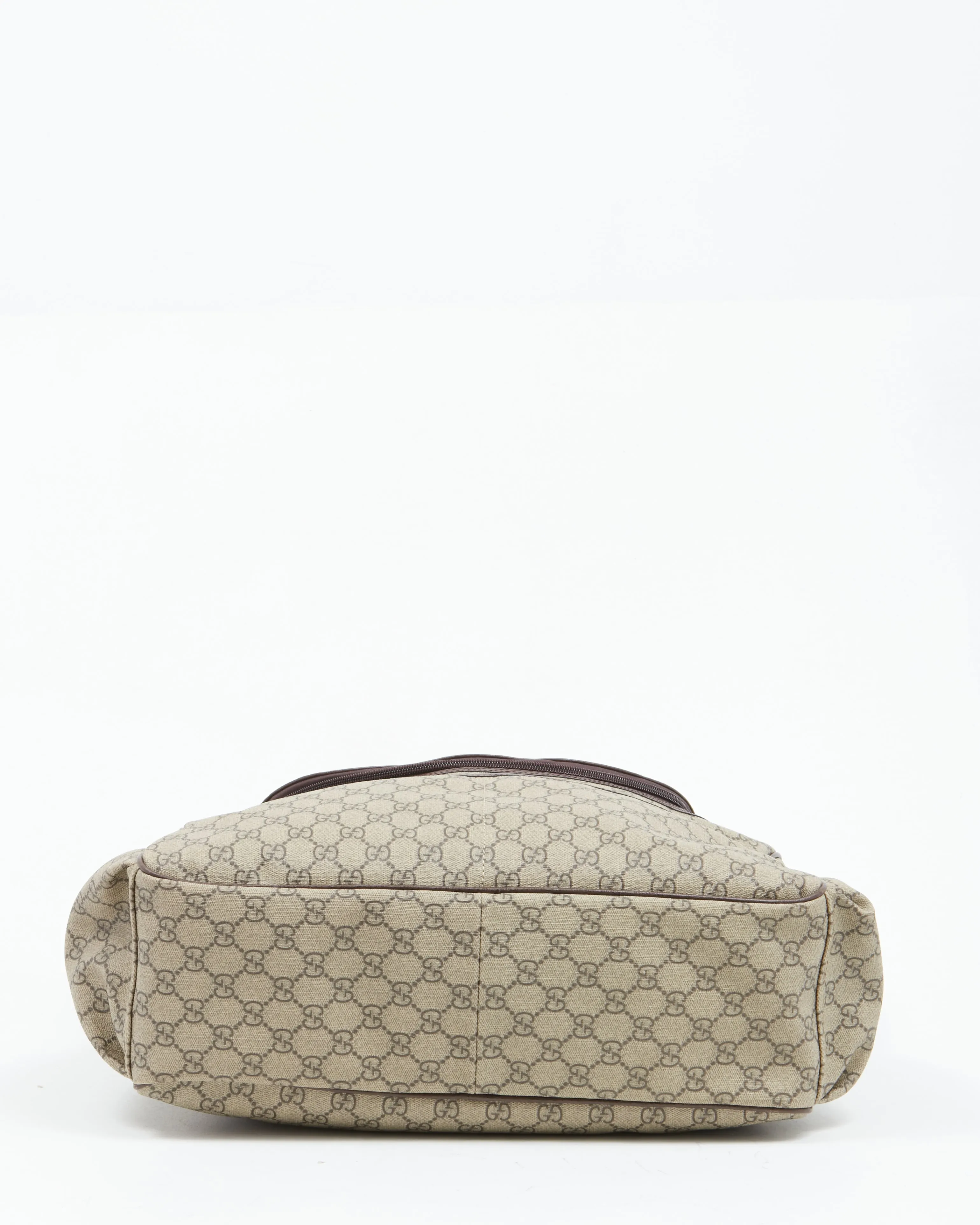 Gucci Brown GG Supreme Coated Canvas Diaper Bag