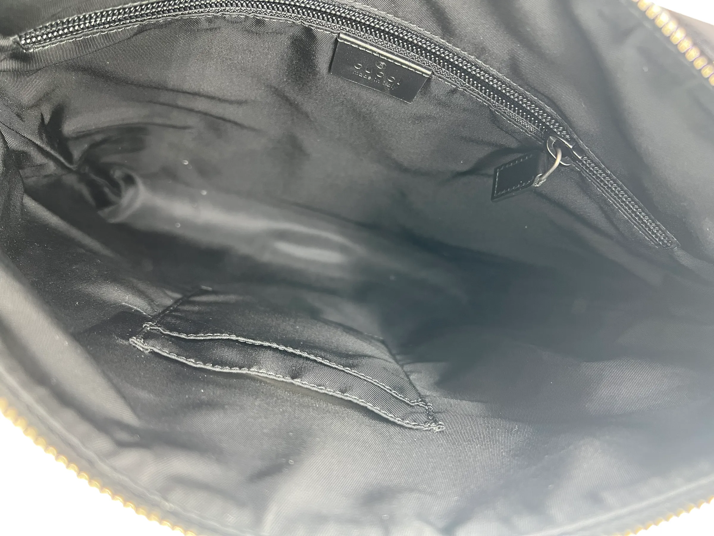 Gucci GG Supreme Web Stripe Messenger Bag