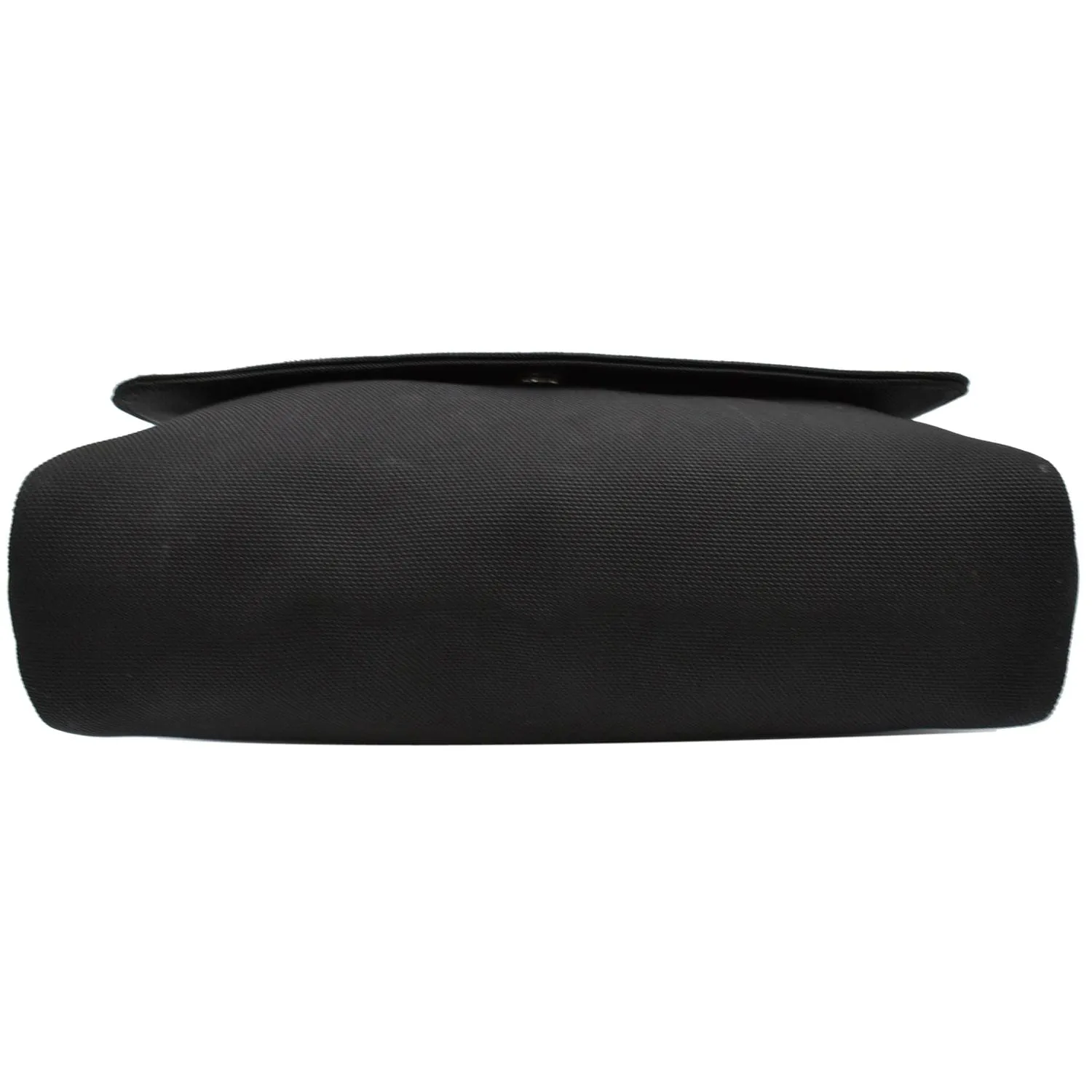 GUCCI Techno Large Web Nylon Canvas Messenger Bag Black 337074