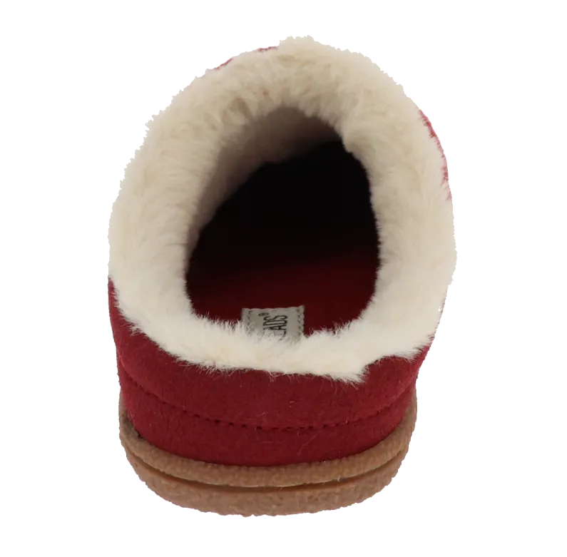 Hadley Burgundy Women's Slipper