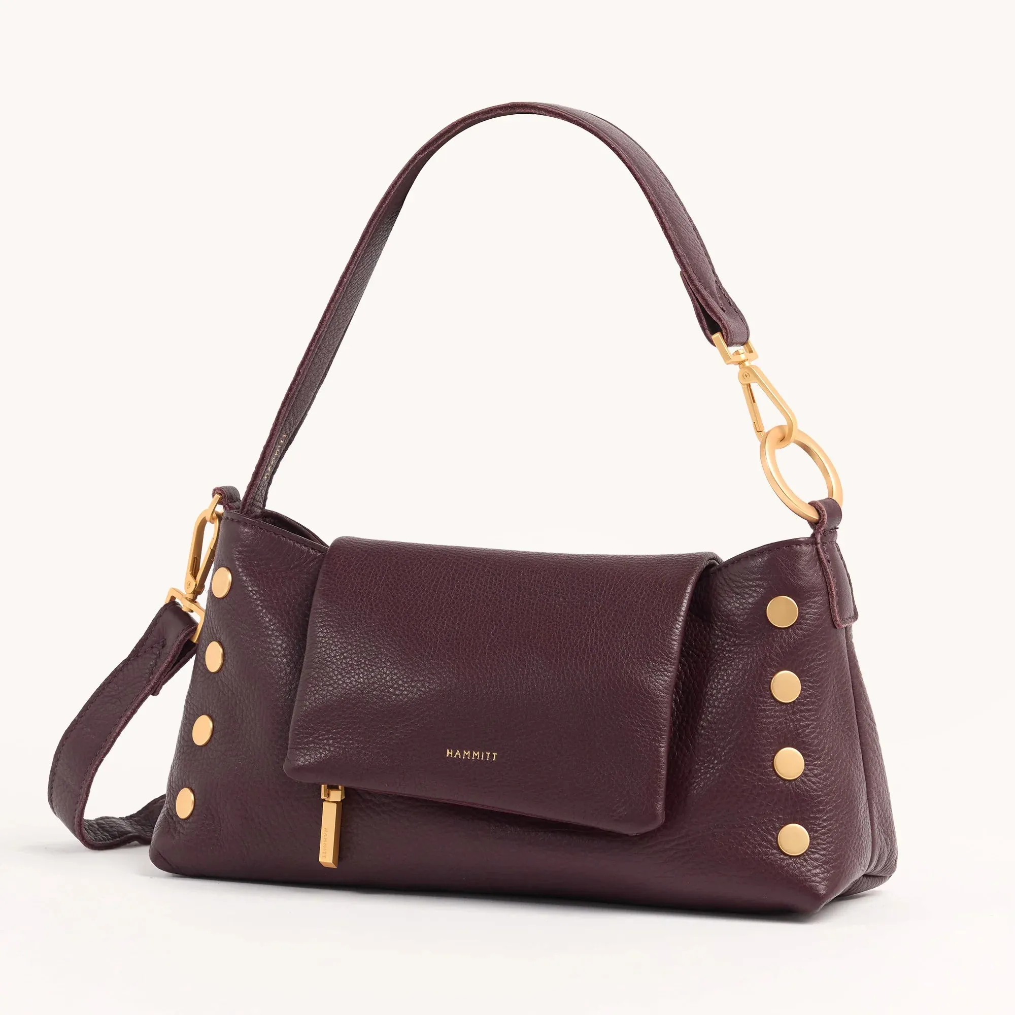Hammitt VIP Satchel Cabernet Pebble
