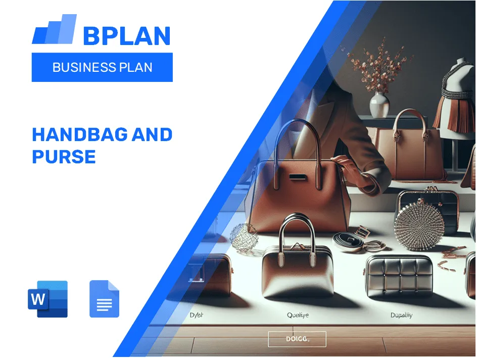 Handbag And Purse Business Plan