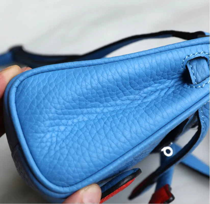 handbag with a monster cartoon bag