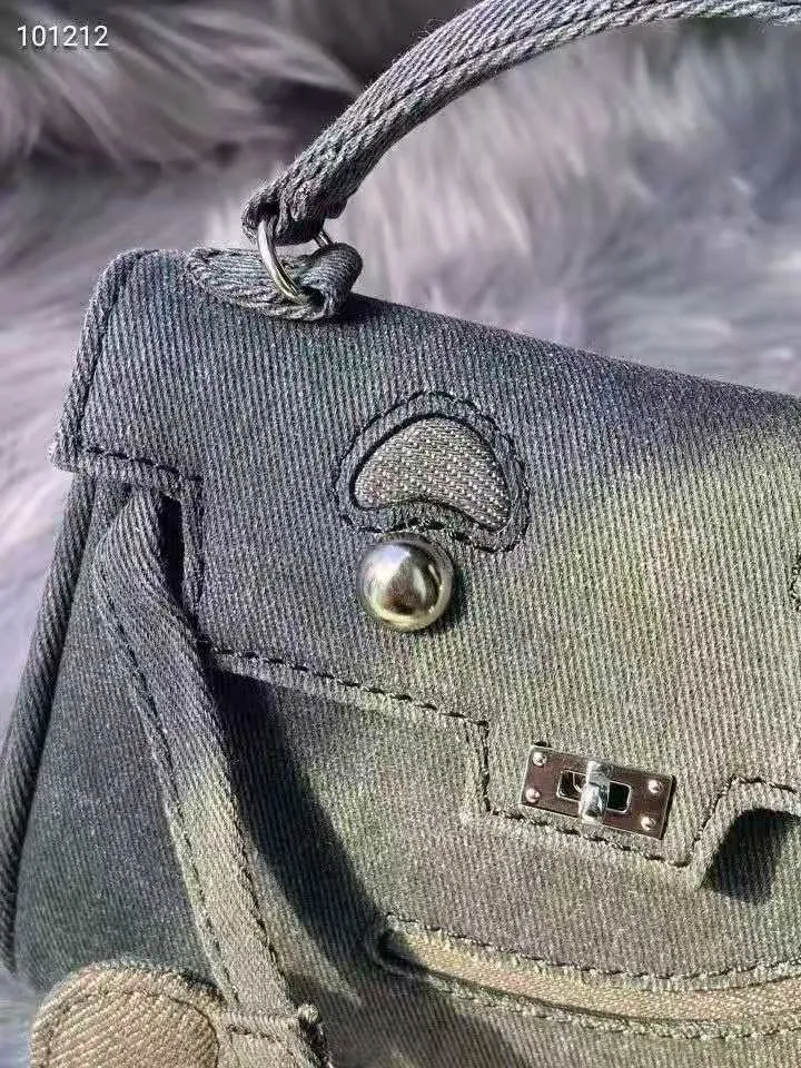 handbag with a monster cartoon bag
