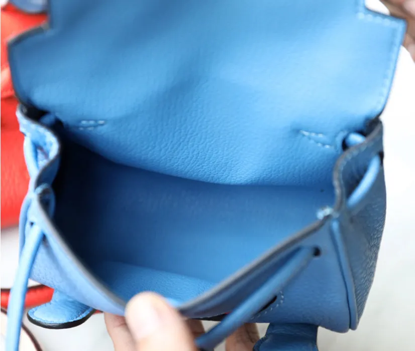 handbag with a monster cartoon bag