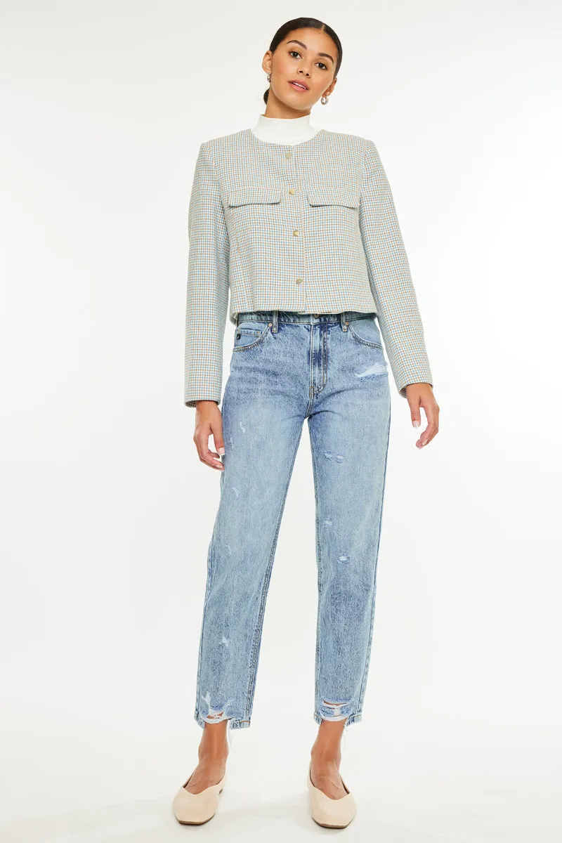 Harvey Ultra High Rise Mom Jeans