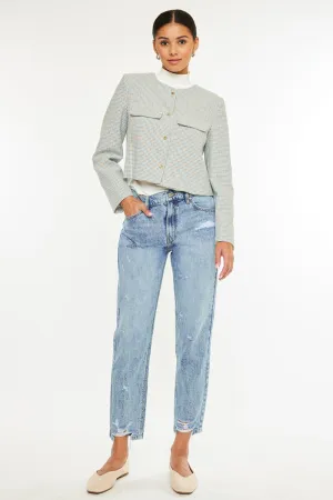 Harvey Ultra High Rise Mom Jeans