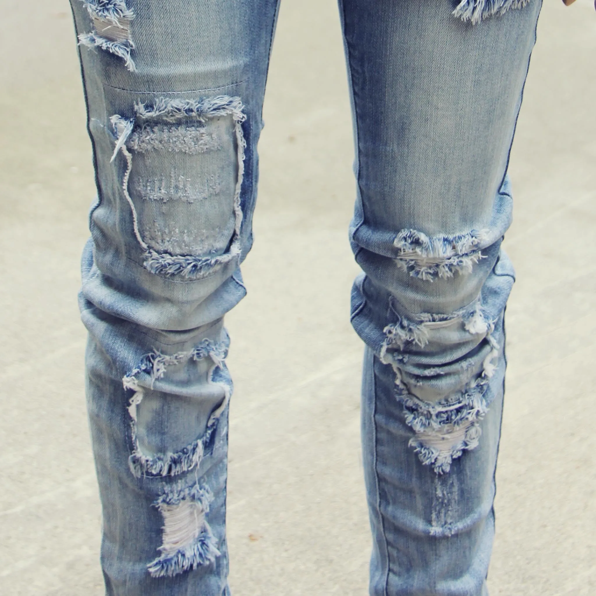 Hayward Patch Skinny Jean