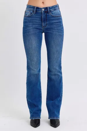Hazel Blues® |  Judy Blue Run Mid-Rise Bootcut Jeans with Thermal Lining