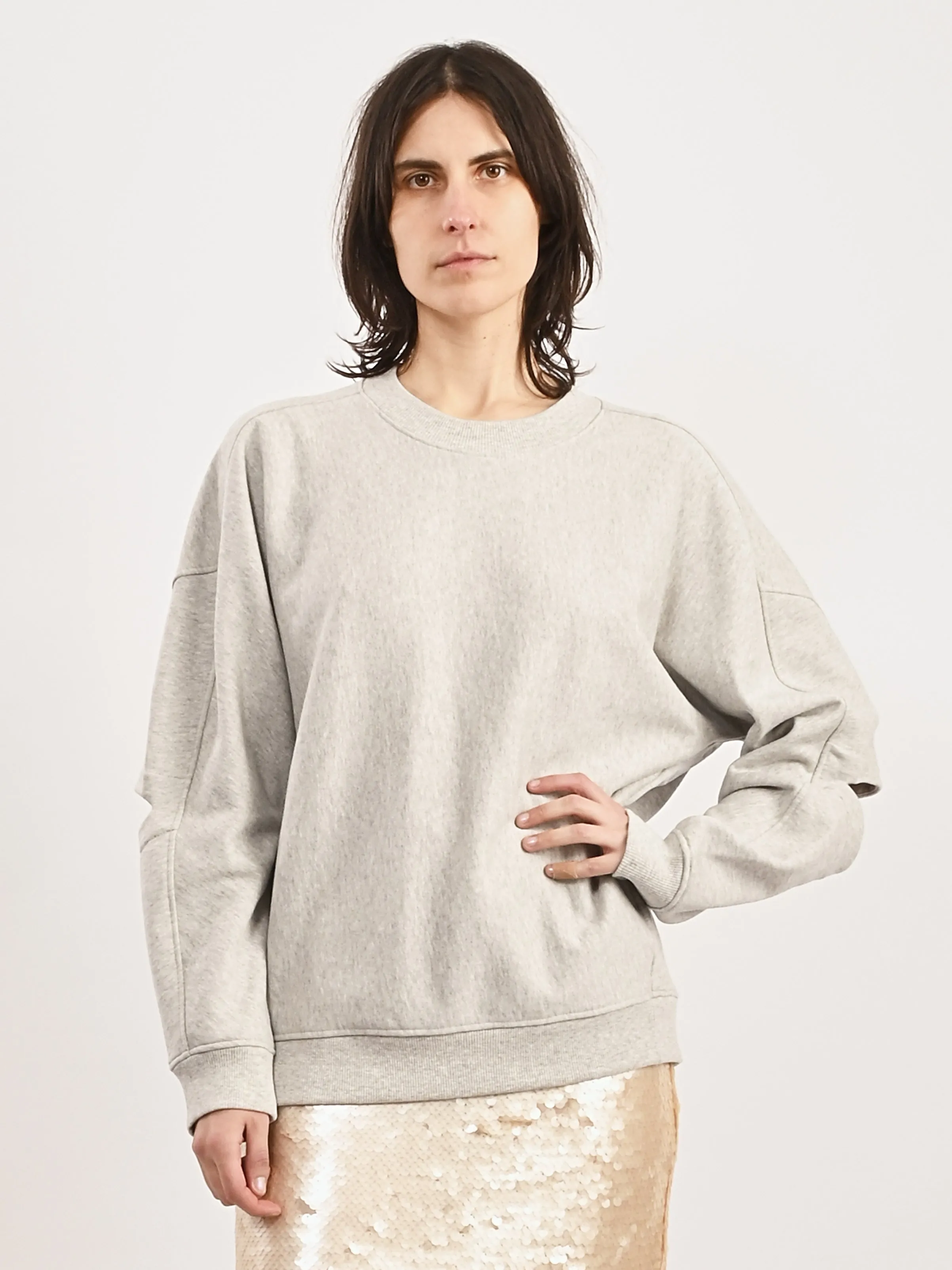 Heather Grey Cocoon Crewneck Sweatshirt