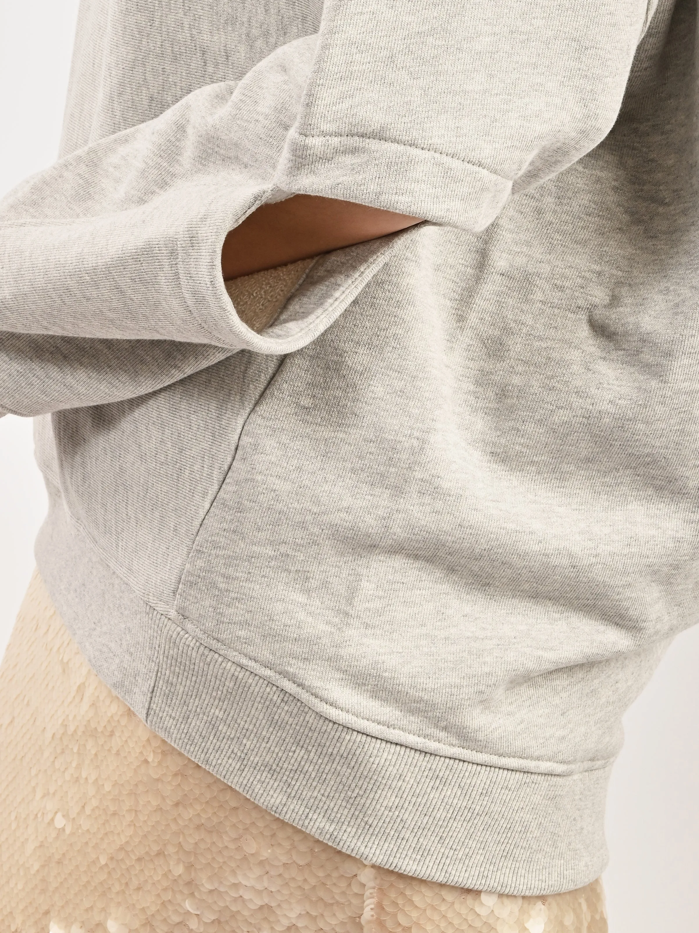 Heather Grey Cocoon Crewneck Sweatshirt