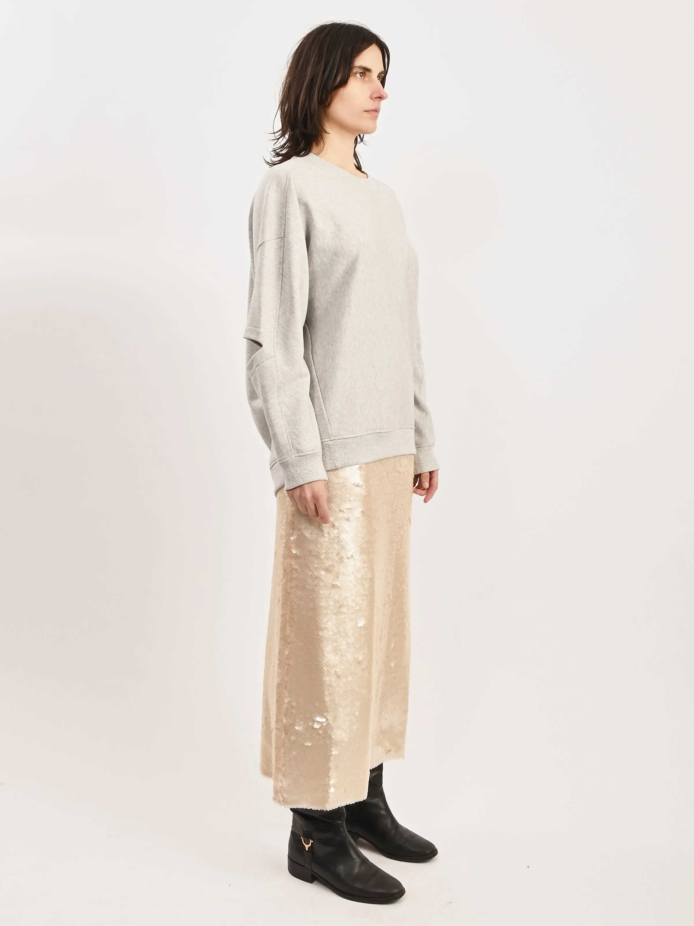 Heather Grey Cocoon Crewneck Sweatshirt