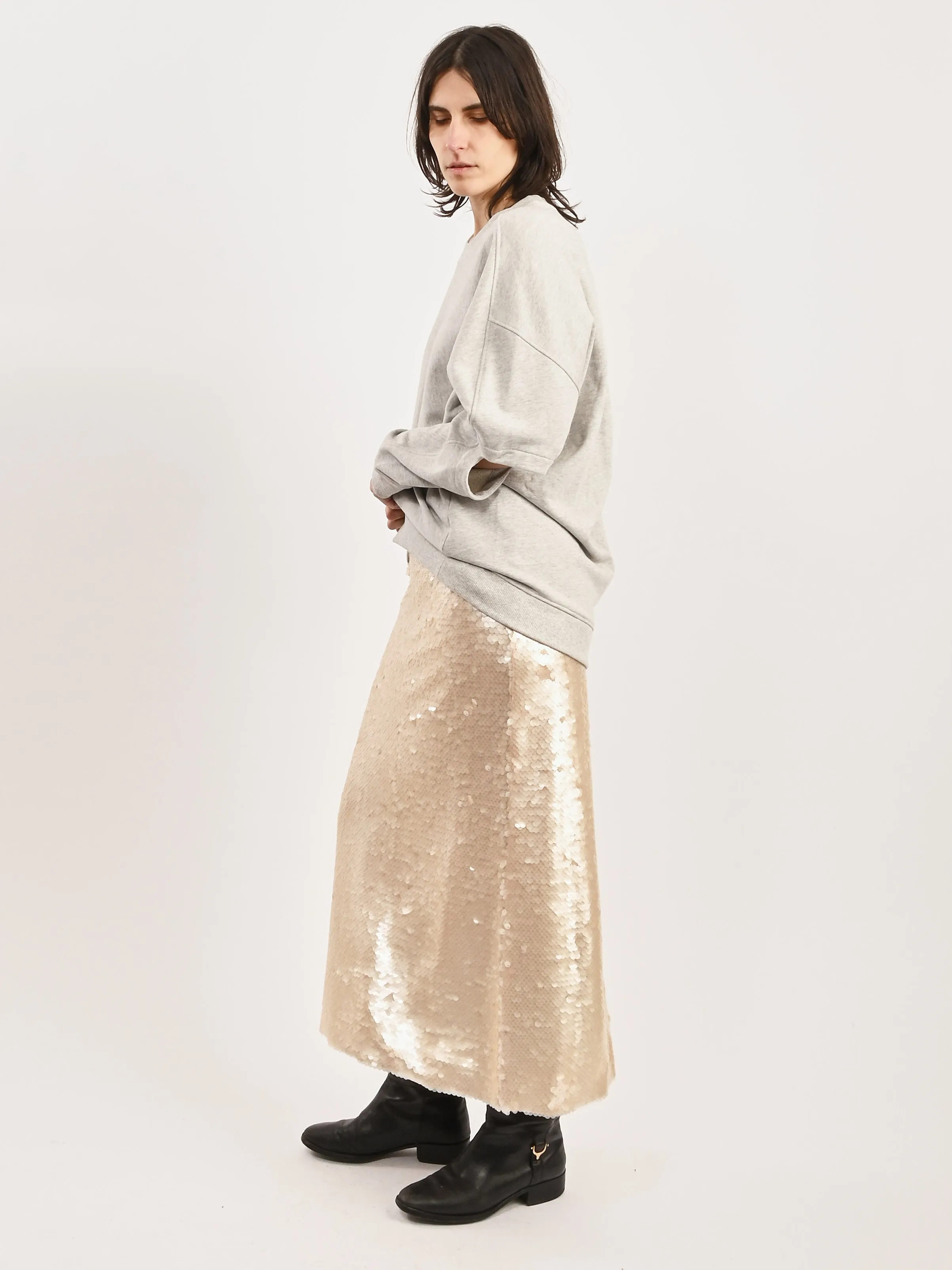 Heather Grey Cocoon Crewneck Sweatshirt