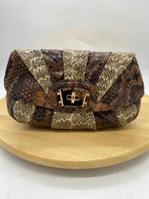 HENRI BENDEL BROWN MULTI handbags