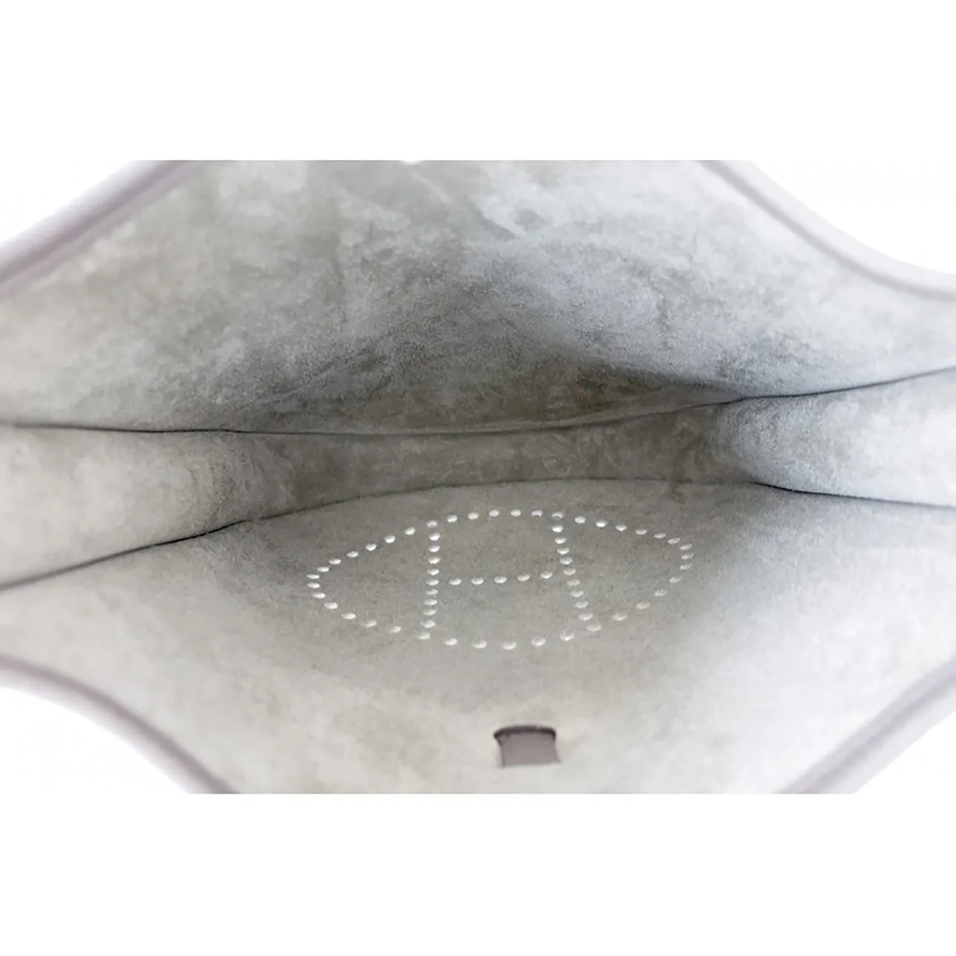 Hermes Etain Evelyne Tin Grey PM Clemence Messenger Crossbody