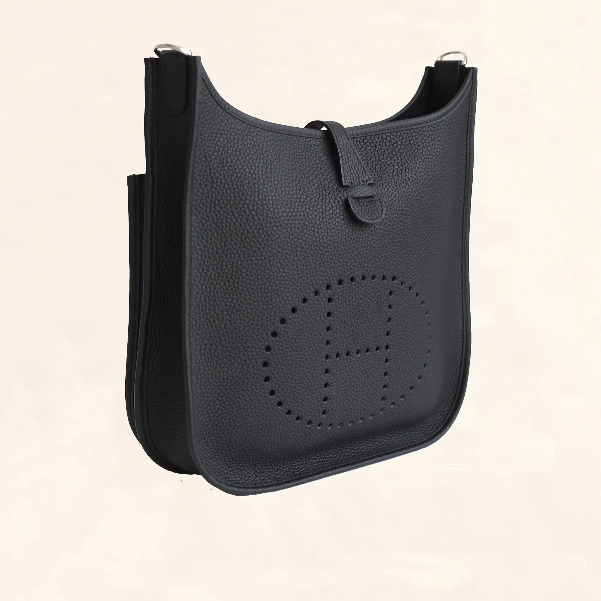 Hermes Evelyne III PM Black Clemence