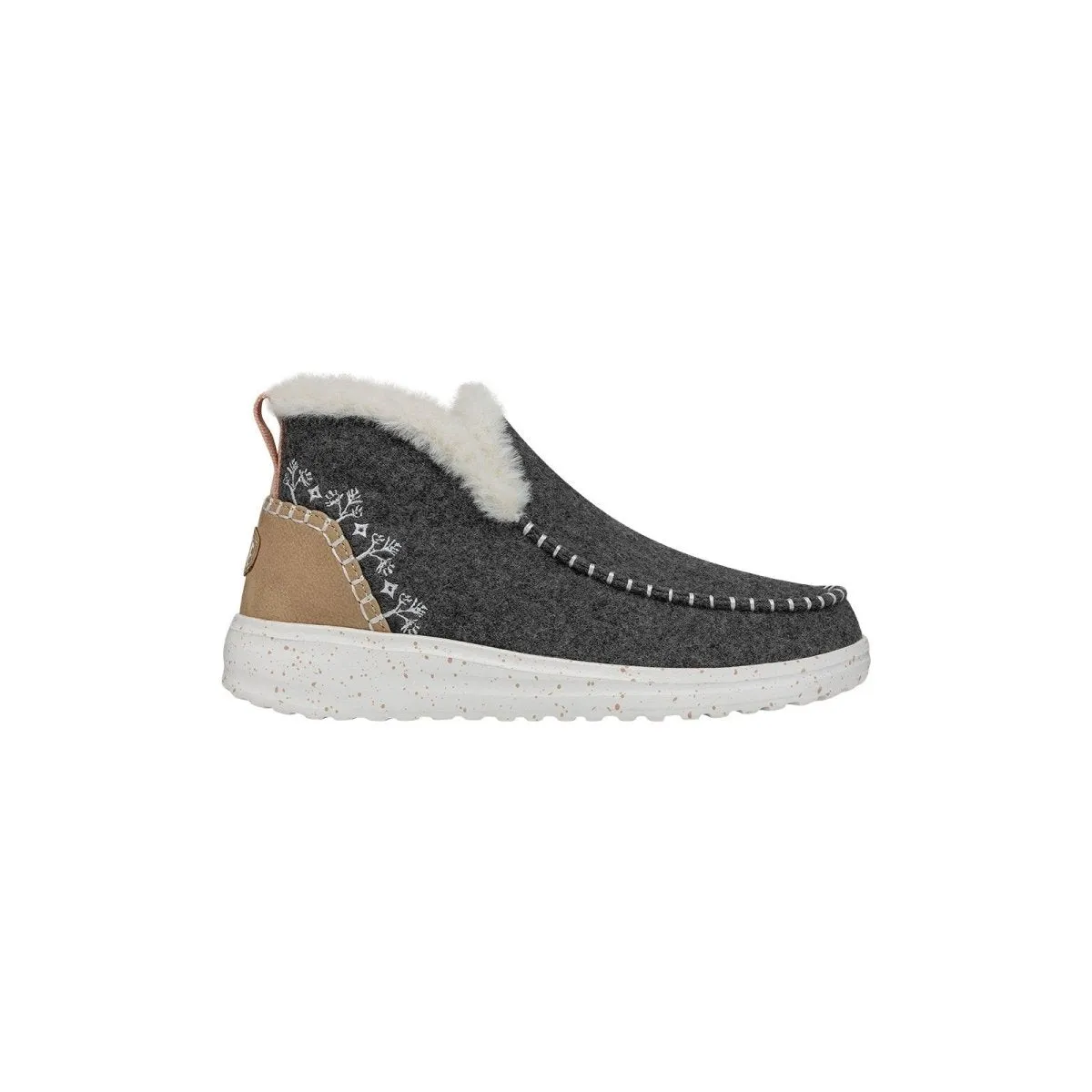 HEYDUDE Denny Wool Faux Shearling Boots