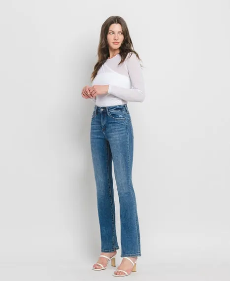 High Rise Bootcut Jeans