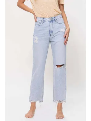 High Rise Boyfriend Jeans