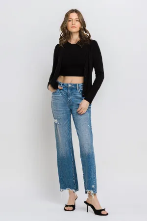 High rise jeans