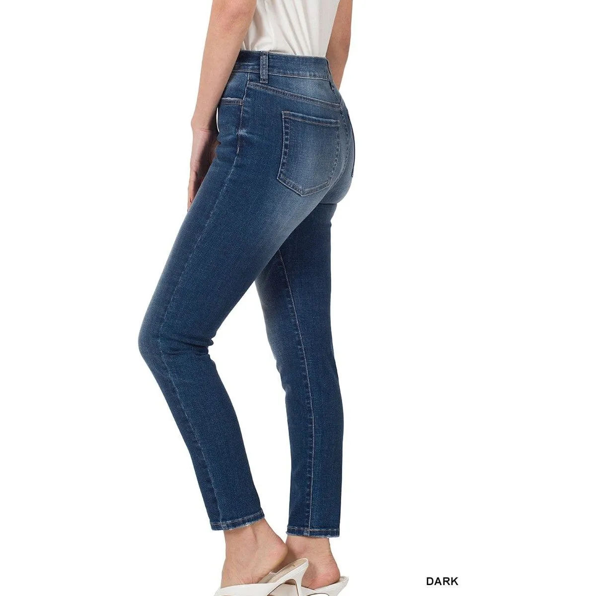 High-Rise Skinny Dark