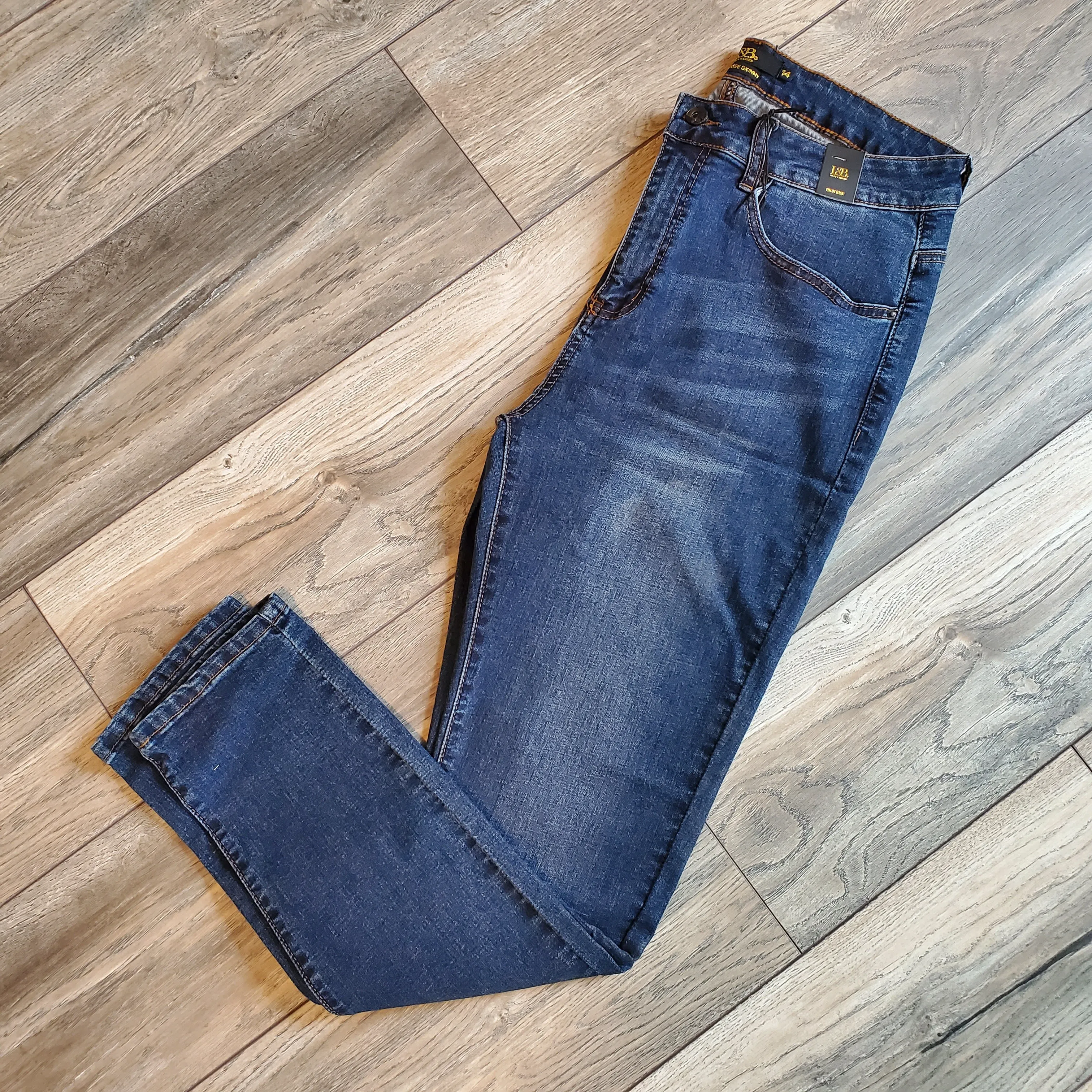   High Rise Skinny Jeans