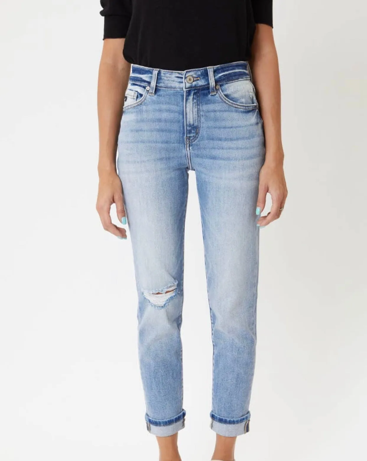 High-Rise Skinny Jeans
