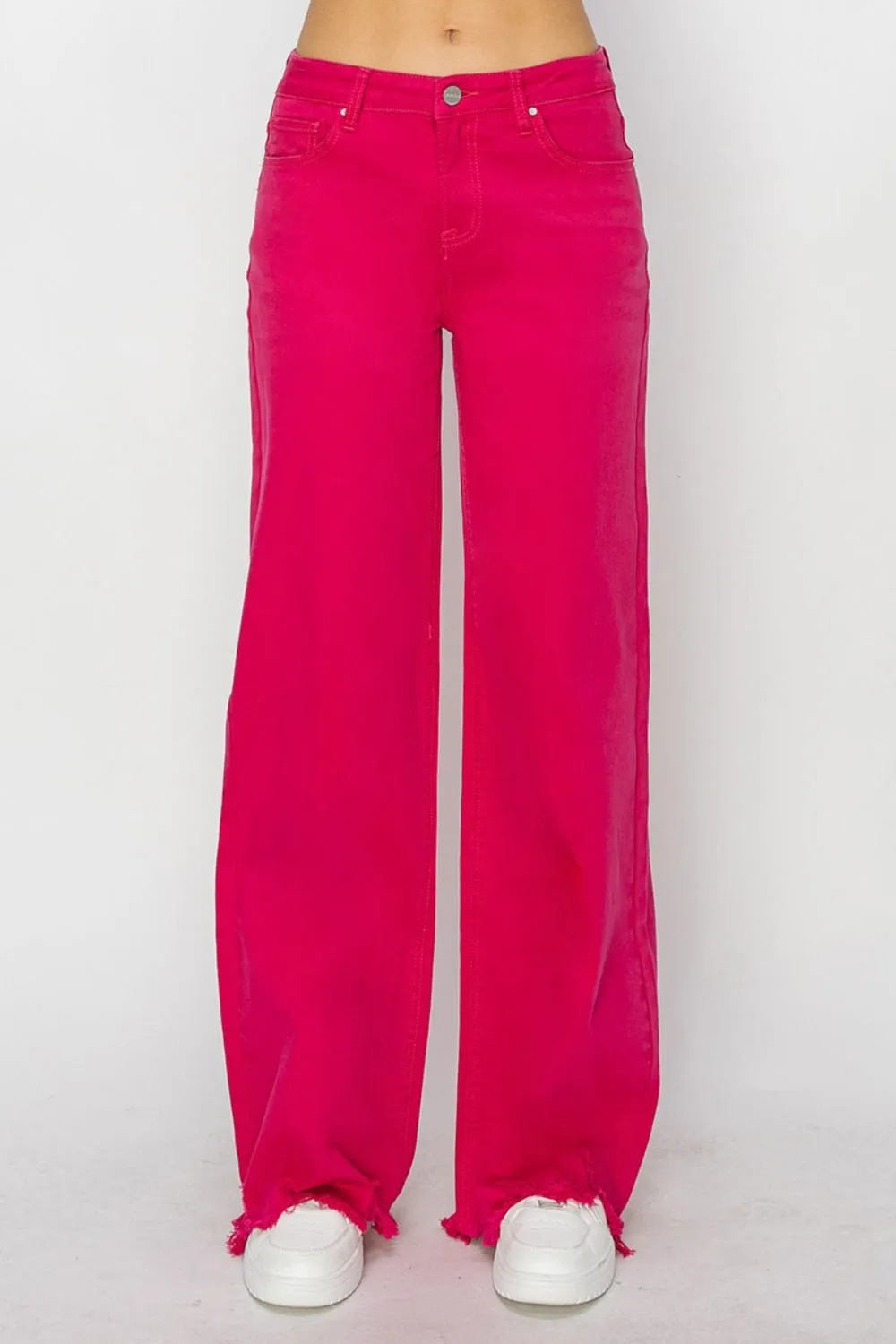 High Rise Wide Leg Jeans