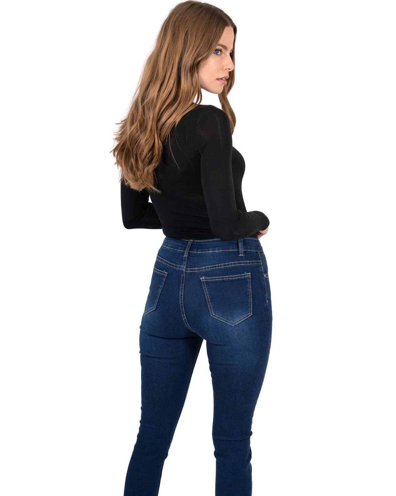 High Waisted Skinny Jeans