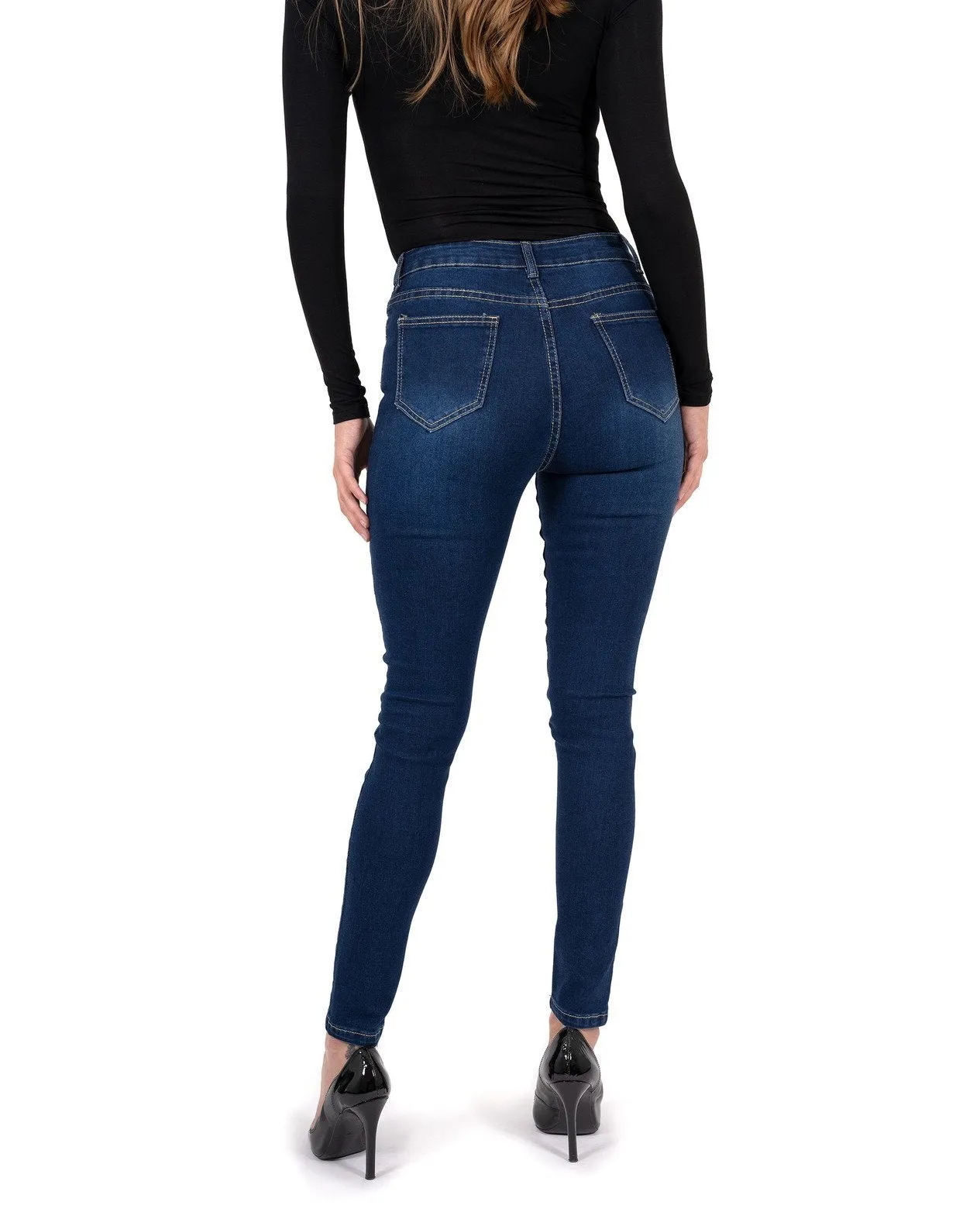 High Waisted Skinny Jeans