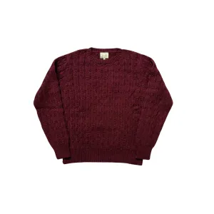 Highland Cableknit Crewneck Sweater