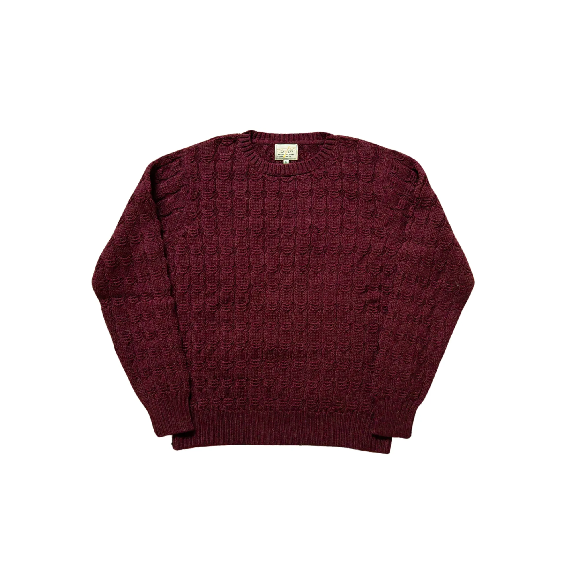 Highland Cableknit Crewneck Sweater