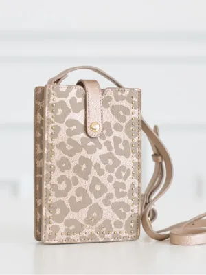 Hollis Call You Later Crossbody - Leopard