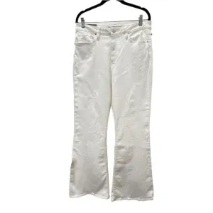 Hudson Jeans  Holly High Rise Flare Jeans White Size 33 New