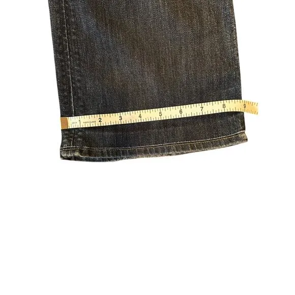 HUDSON Signature Dark Wash Y2K Low Rise Boot Cut Denim Jeans Women's Size 28