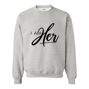 I AM HER Signature Women's Crewneck Sweater