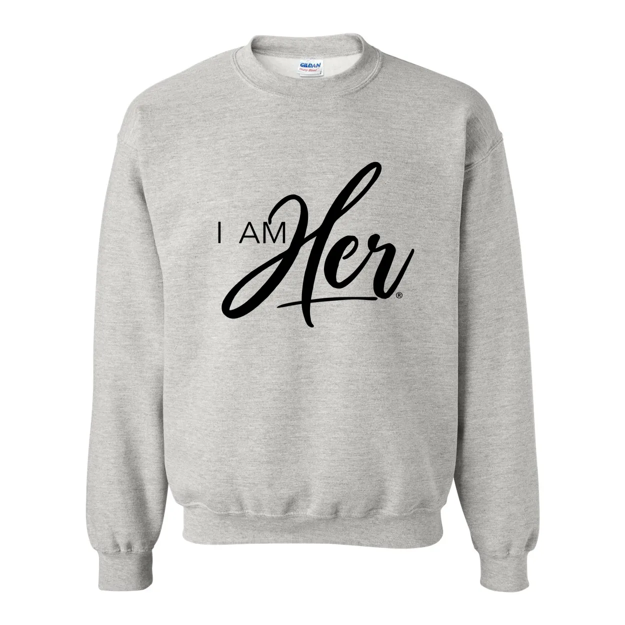 I AM HER Signature Women's Crewneck Sweater