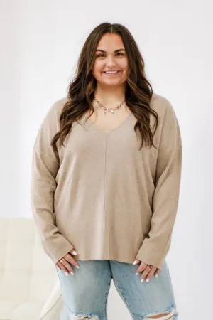 I Feel Good Mocha Sweater