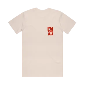 I'm The AJ Ivory Pocket Tee
