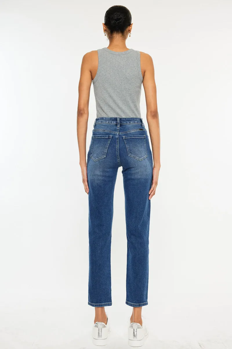 Imogene High Rise Mom Jeans