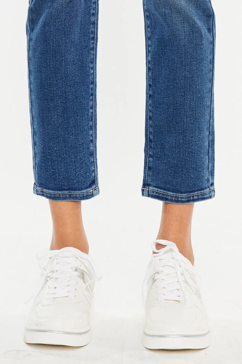 Imogene High Rise Mom Jeans