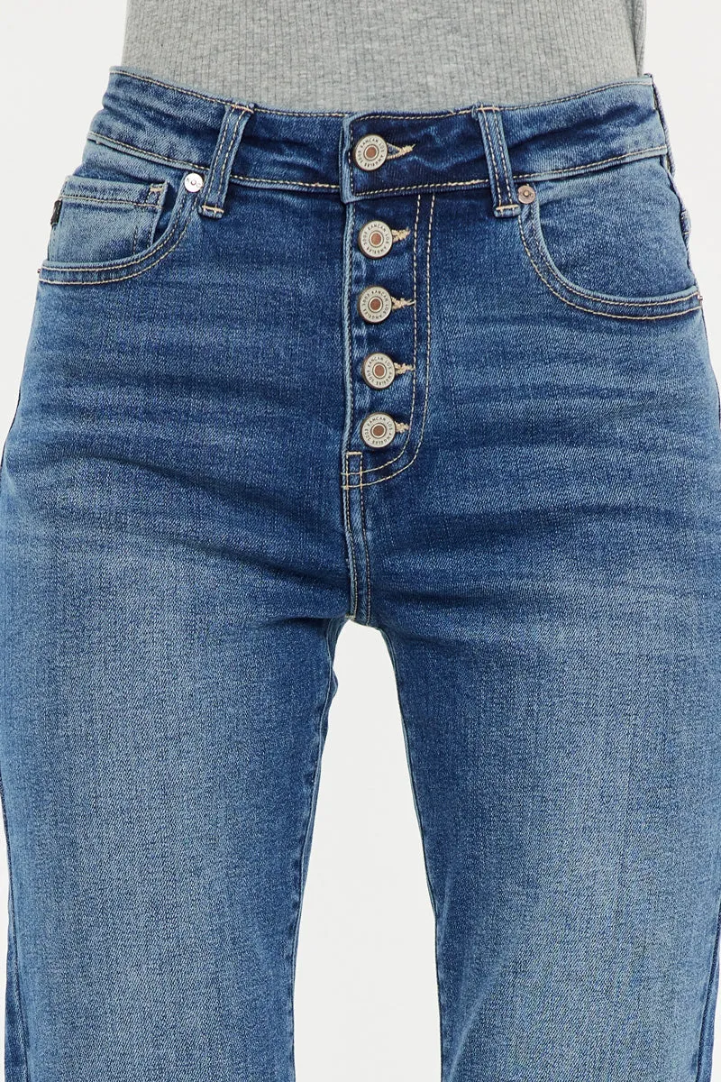Imogene High Rise Mom Jeans