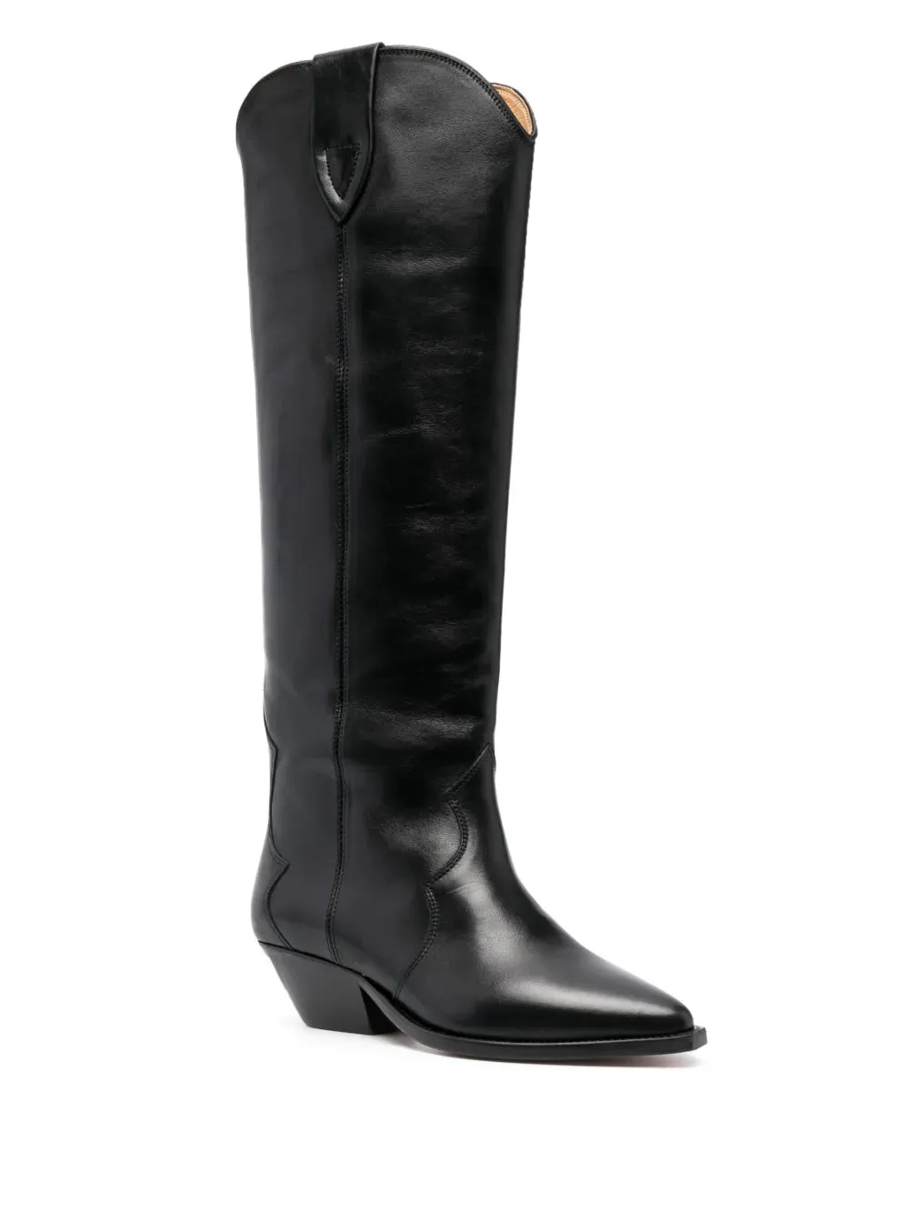 ISABEL MARANT Denvee 40mm leather knee-high boots