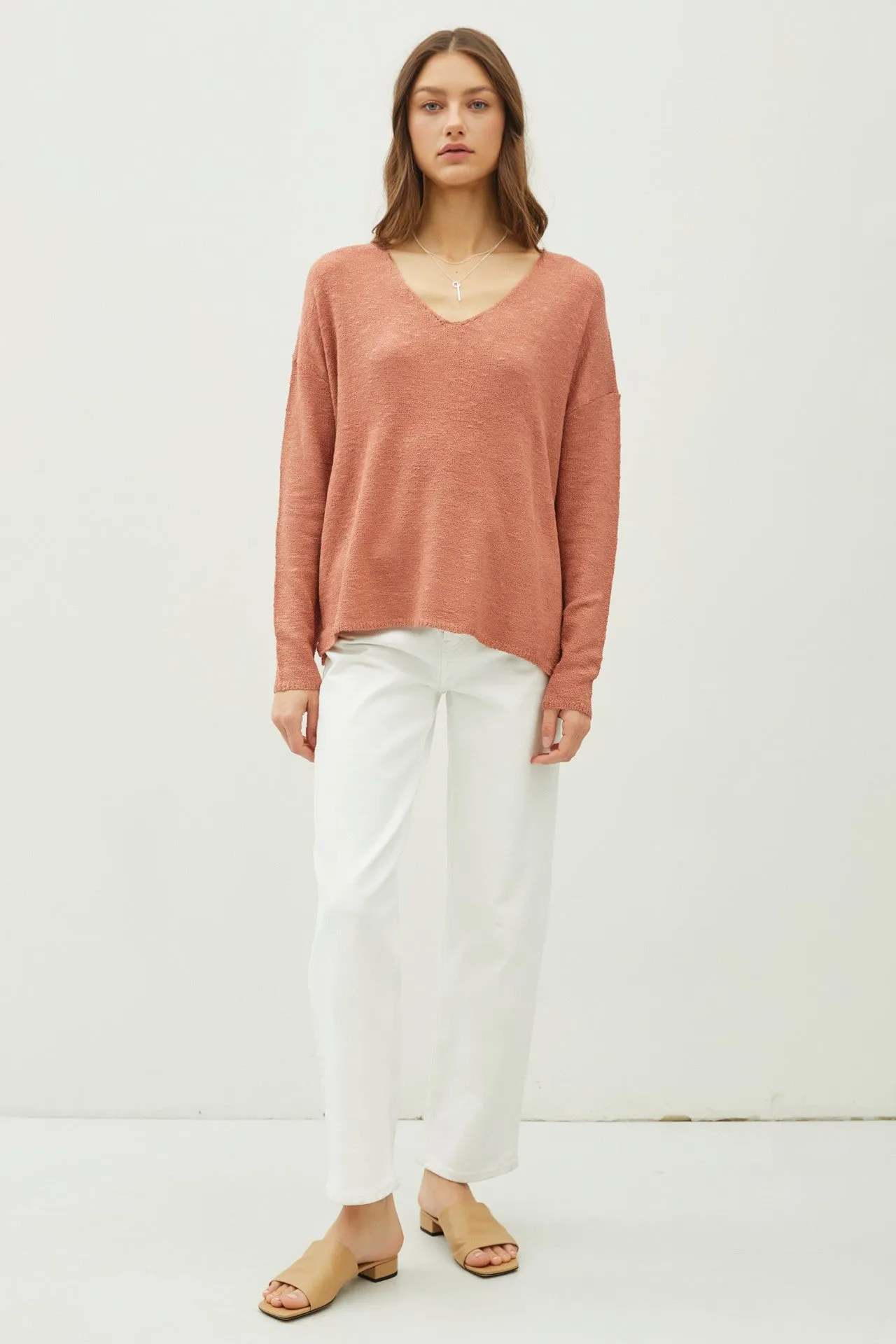 Janice V Neck Sweater
