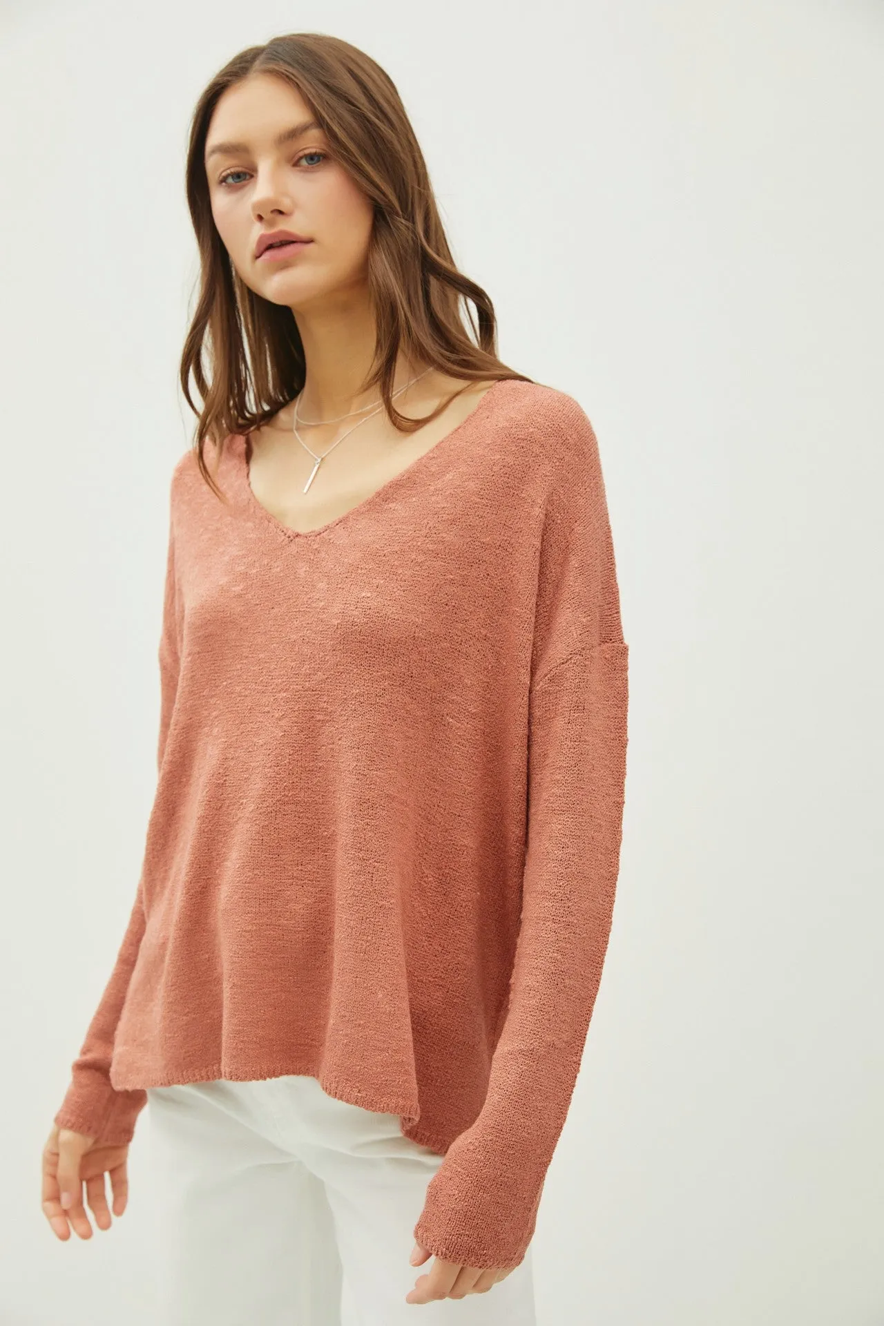 Janice V Neck Sweater